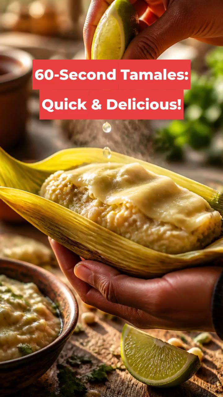 60-Second Tamales: Quick & Delicious!