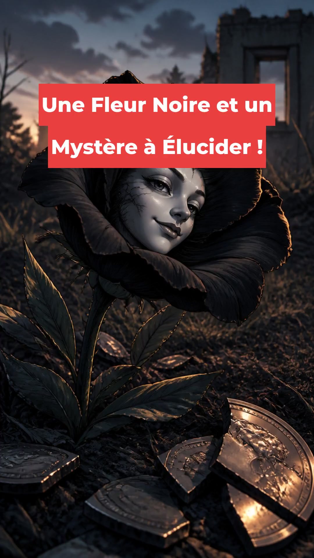 Une Fleur Noire et un Mystère à Élucider !