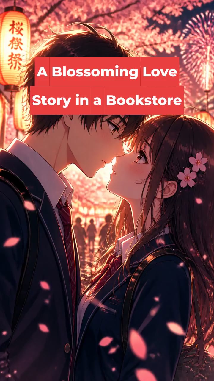 A Blossoming Love Story in a Bookstore