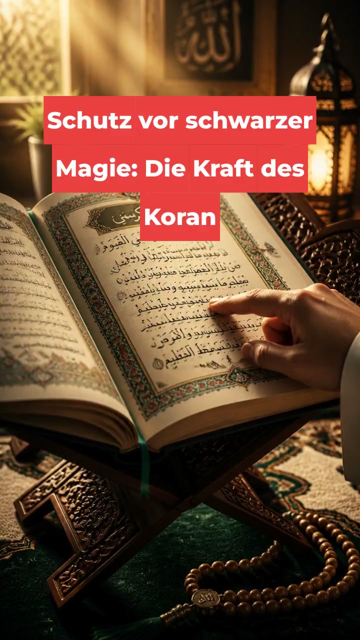 Schutz vor schwarzer Magie: Die Kraft des Koran