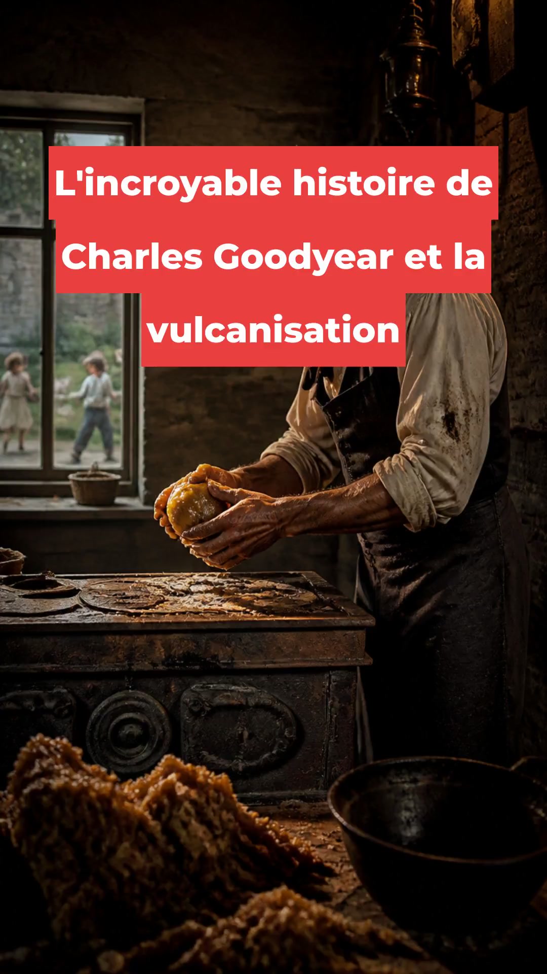 L'incroyable histoire de Charles Goodyear et la vulcanisation