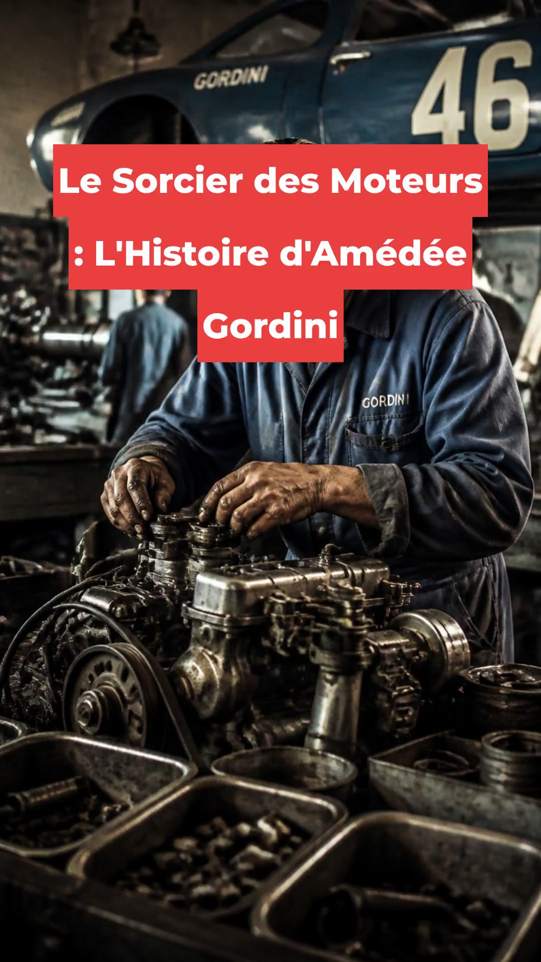 Le Sorcier des Moteurs : L'Histoire d'Amédée Gordini