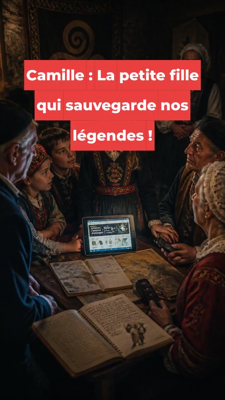 Camille : La petite fille qui sauvegarde nos légendes !