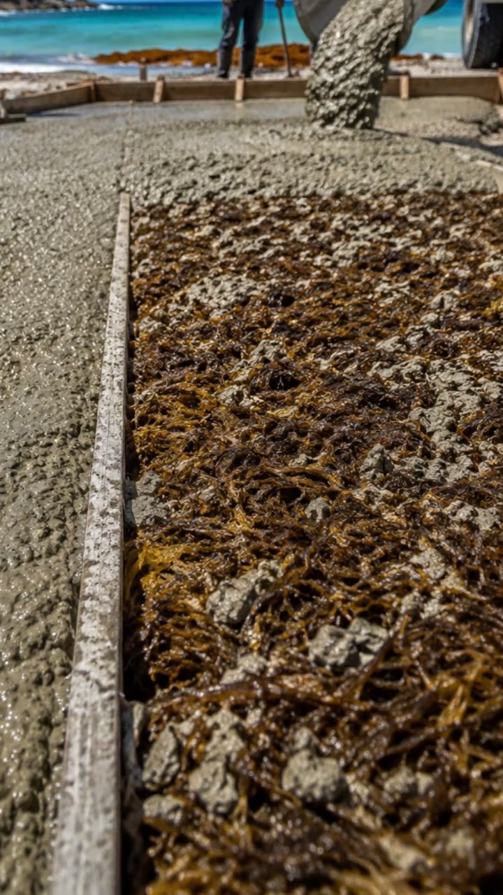 Sargasses : Le béton du futur ?