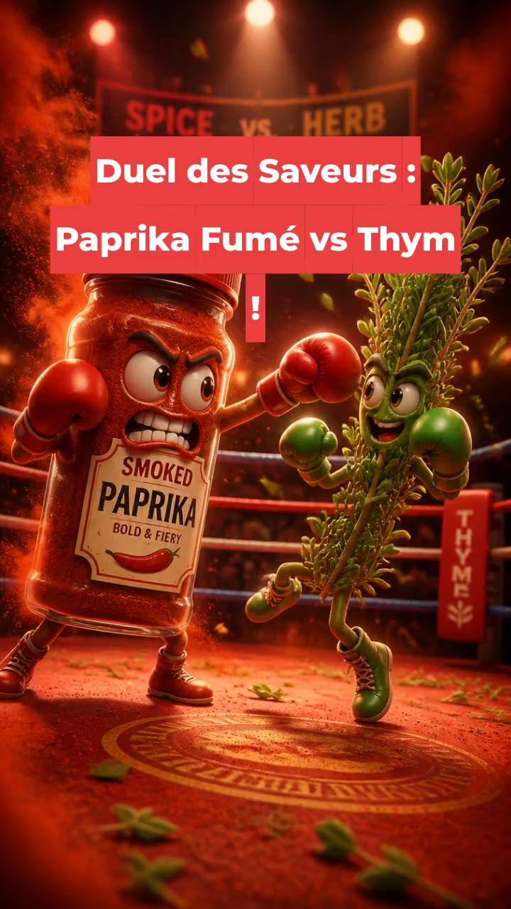 Duel des Saveurs : Paprika Fumé vs Thym !