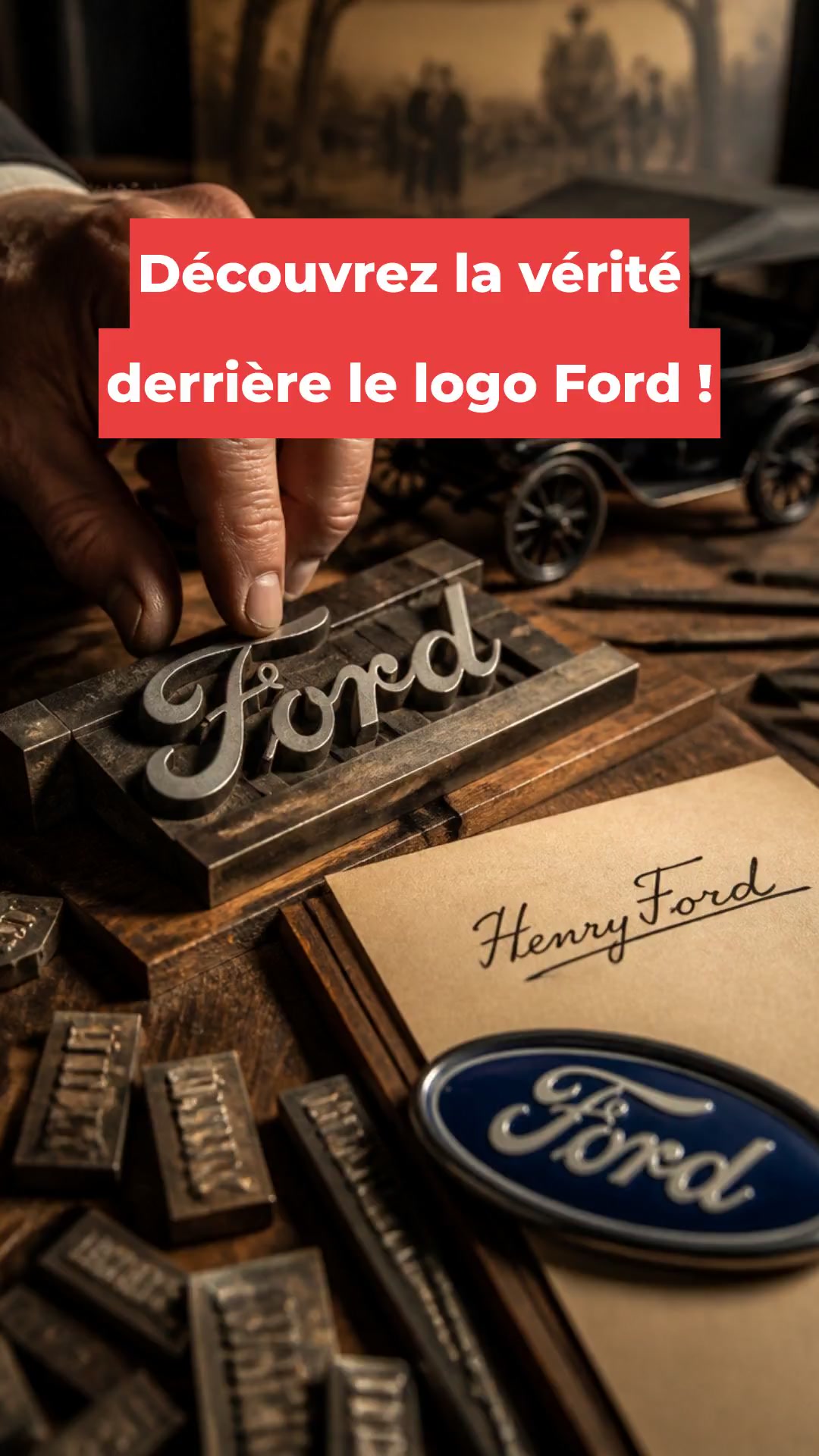 Découvrez la vérité derrière le logo Ford !