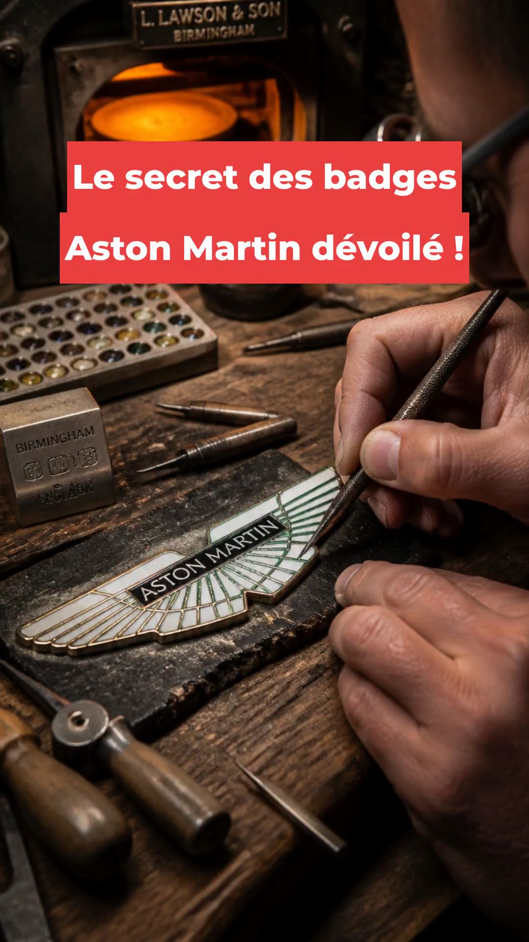 Le secret des badges Aston Martin dévoilé !