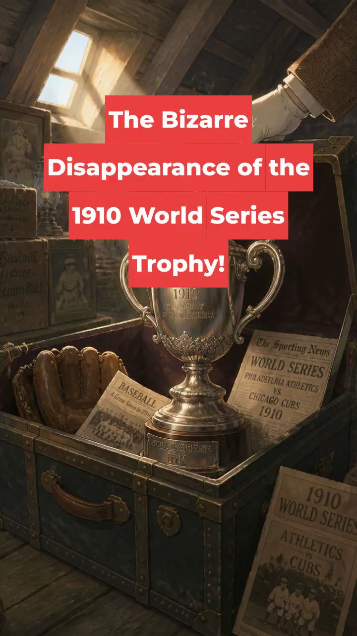 The Bizarre Disappearance of the 1910 World Series Trophy!