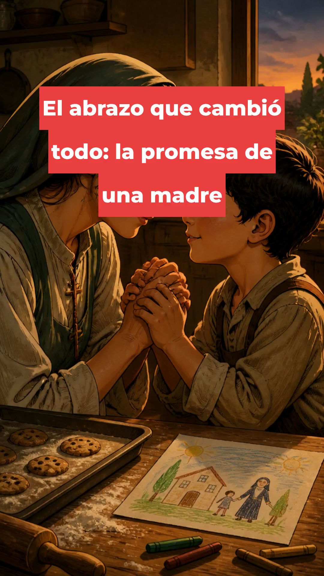 El abrazo que cambió todo: la promesa de una madre