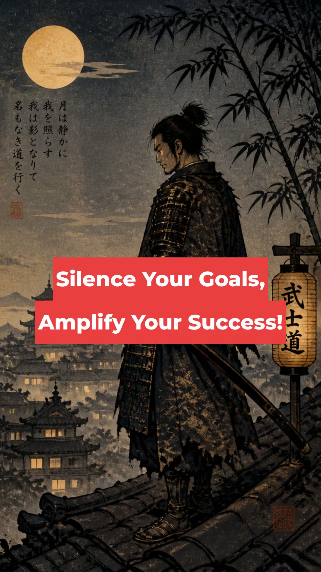 Silence Your Goals, Amplify Your Success!