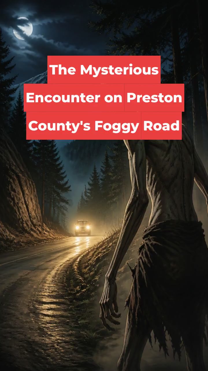 The Mysterious Encounter on Preston County's Foggy Road