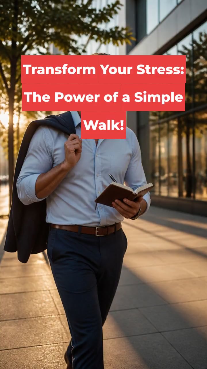 Transform Your Stress: The Power of a Simple Walk!