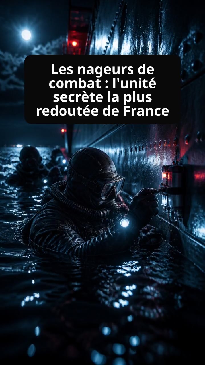  Les nageurs de combat : l'unité secrète la plus redoutée de France