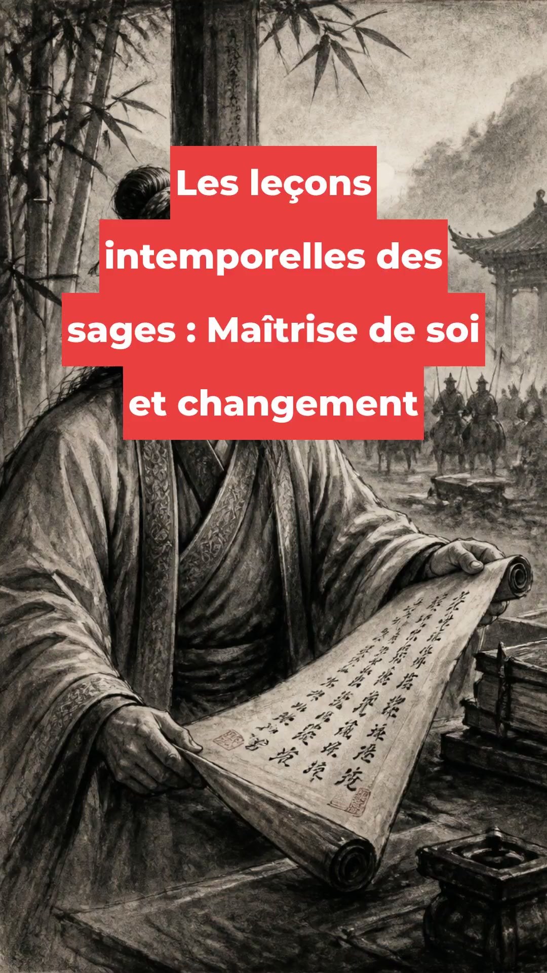 Les leçons intemporelles des sages : Maîtrise de soi et changement