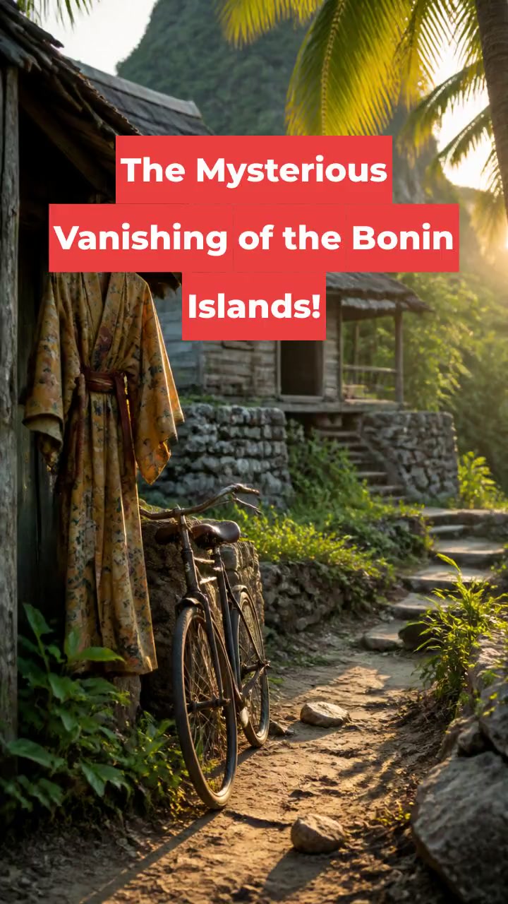 The Mysterious Vanishing of the Bonin Islands!