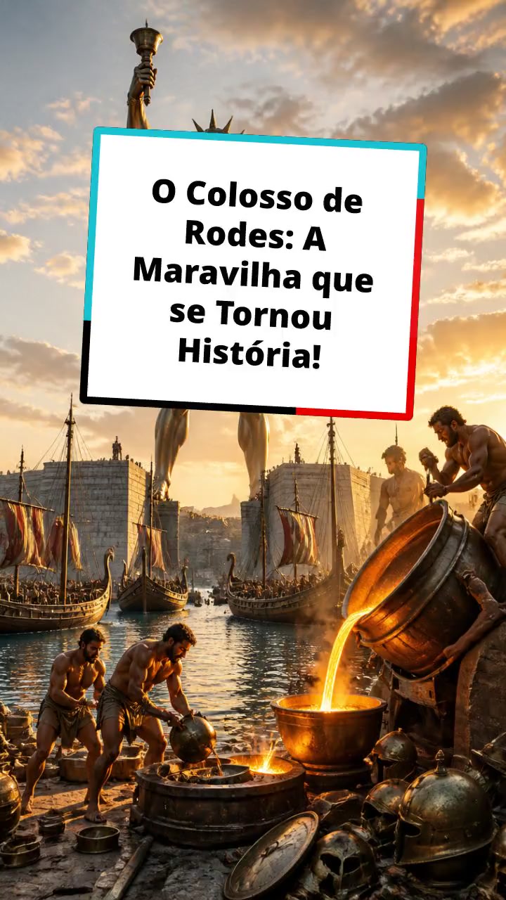 O Colosso de Rodes: A Maravilha que se Tornou História!