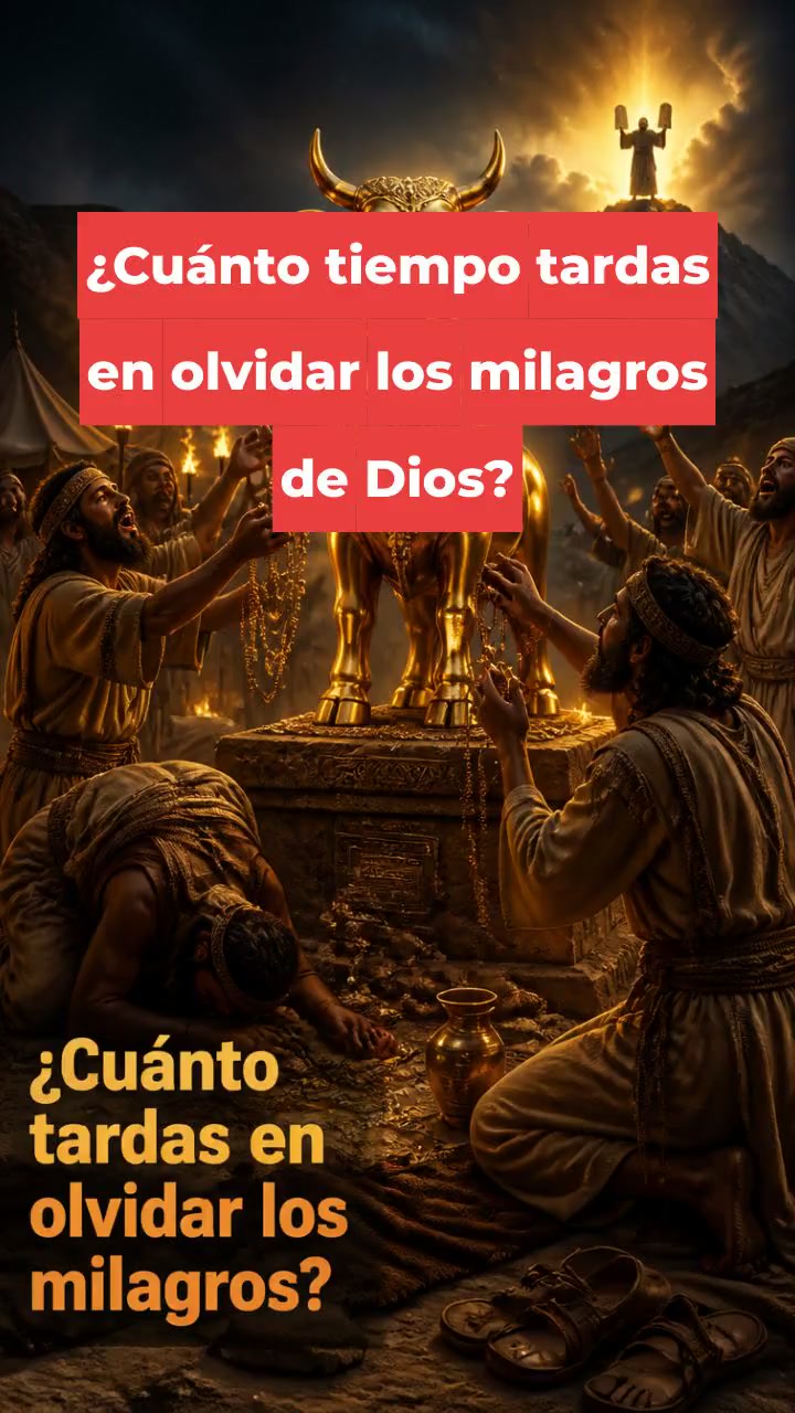 ¿Cuánto tiempo tardas en olvidar los milagros de Dios?
