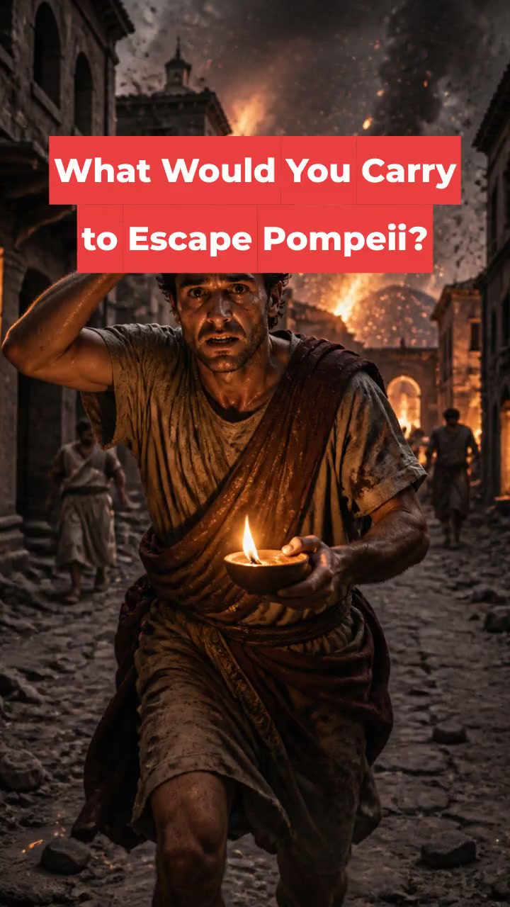 What Would You Carry to Escape Pompeii?