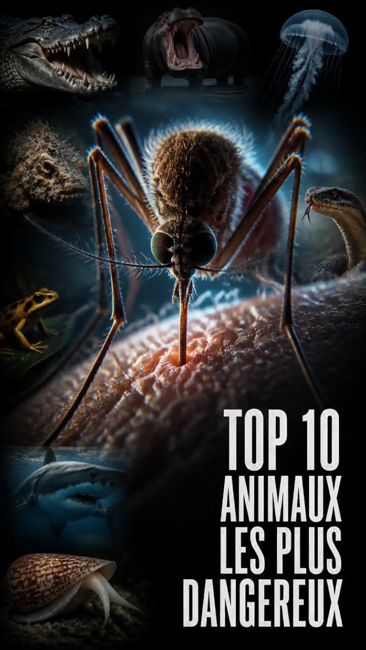 Les 10 animaux les plus dangereux du monde !