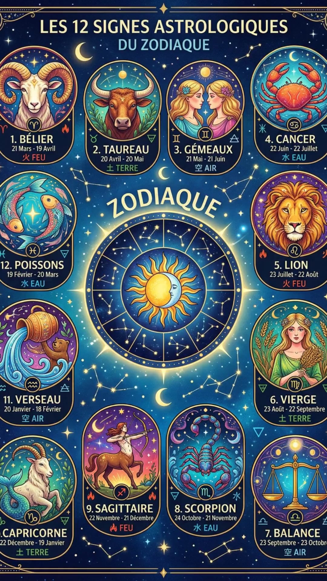 Les signes Astro Gagnants d'Août 2026 