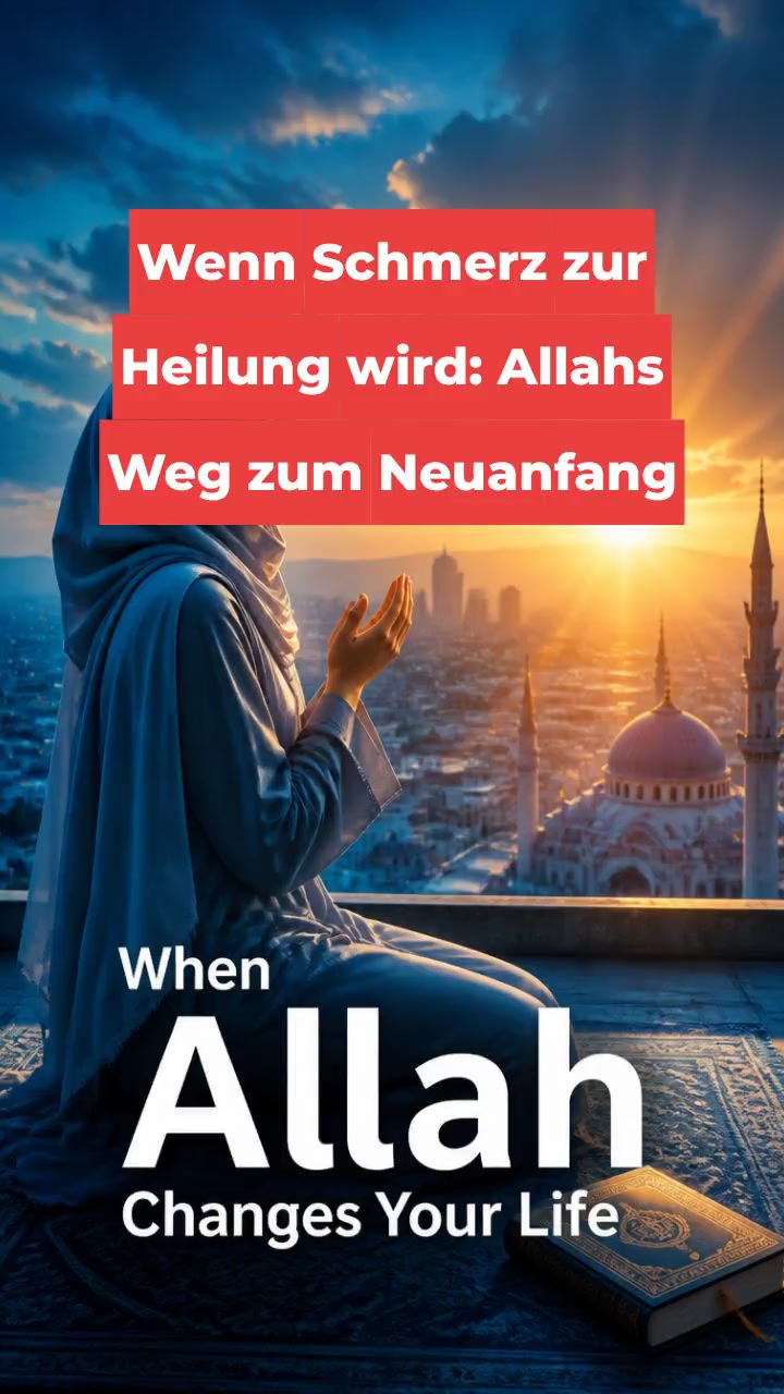 Wenn Schmerz zur Heilung wird: Allahs Weg zum Neuanfang