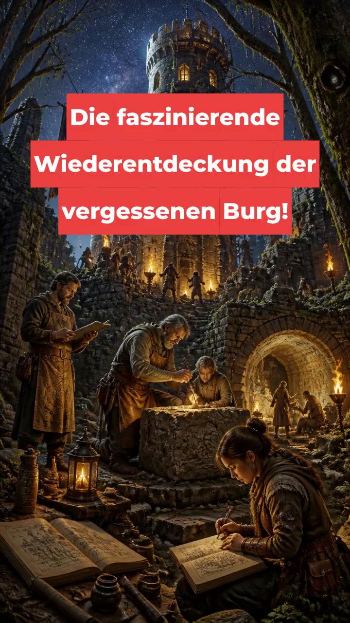 Die faszinierende Wiederentdeckung der vergessenen Burg!