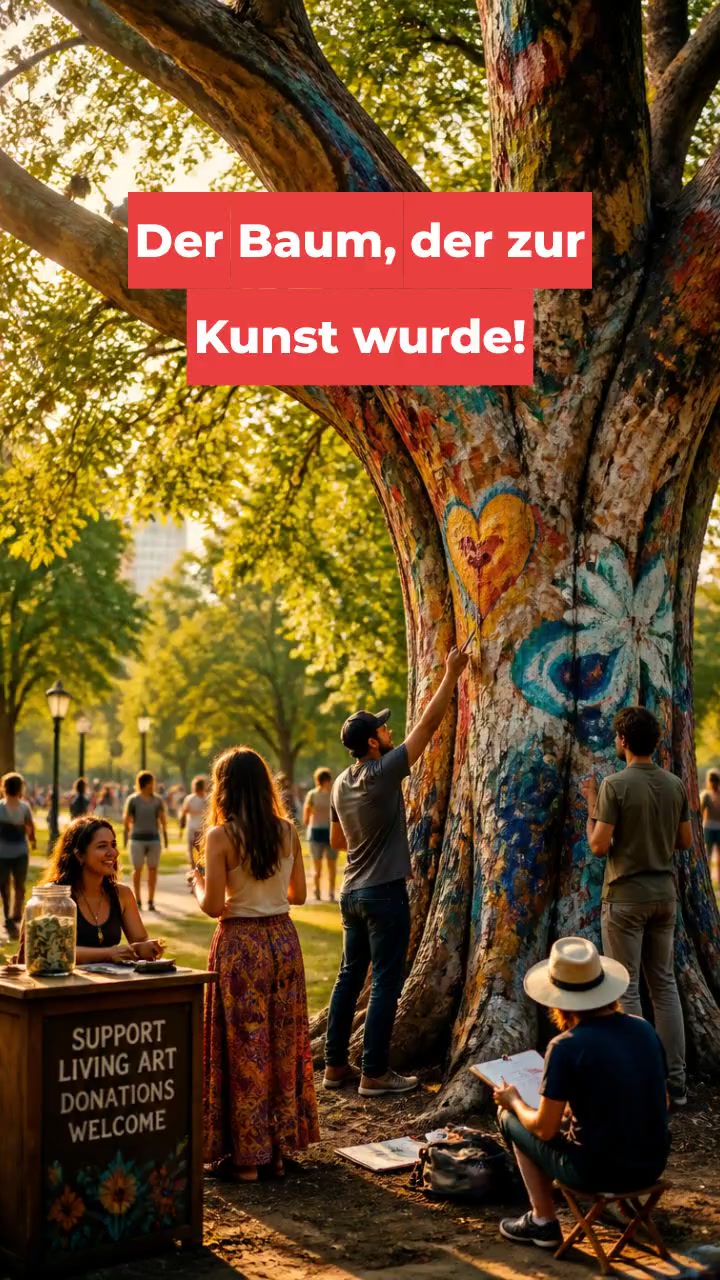 Der Baum, der zur Kunst wurde!