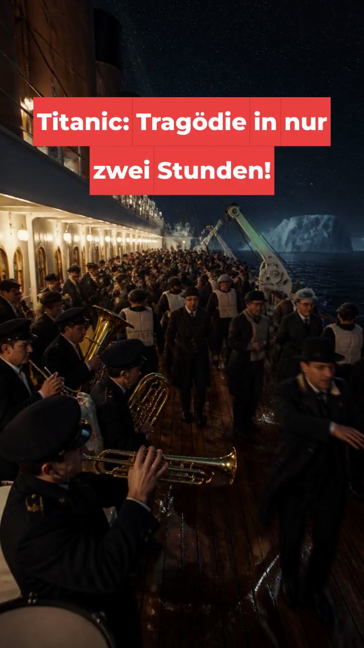 Titanic: Tragödie in nur zwei Stunden!