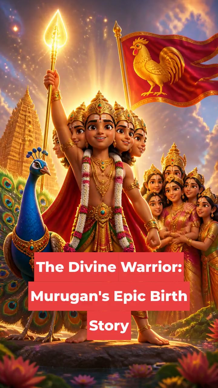 The Divine Warrior: Murugan's Epic Birth Story
