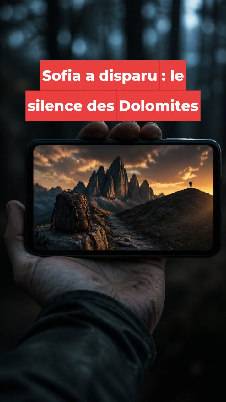 Sofia a disparu : le silence des Dolomites