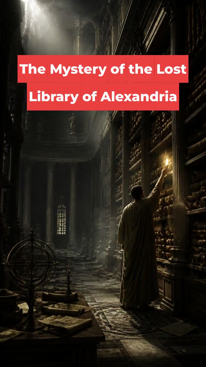 The Mystery of the Lost Library of Alexandria
