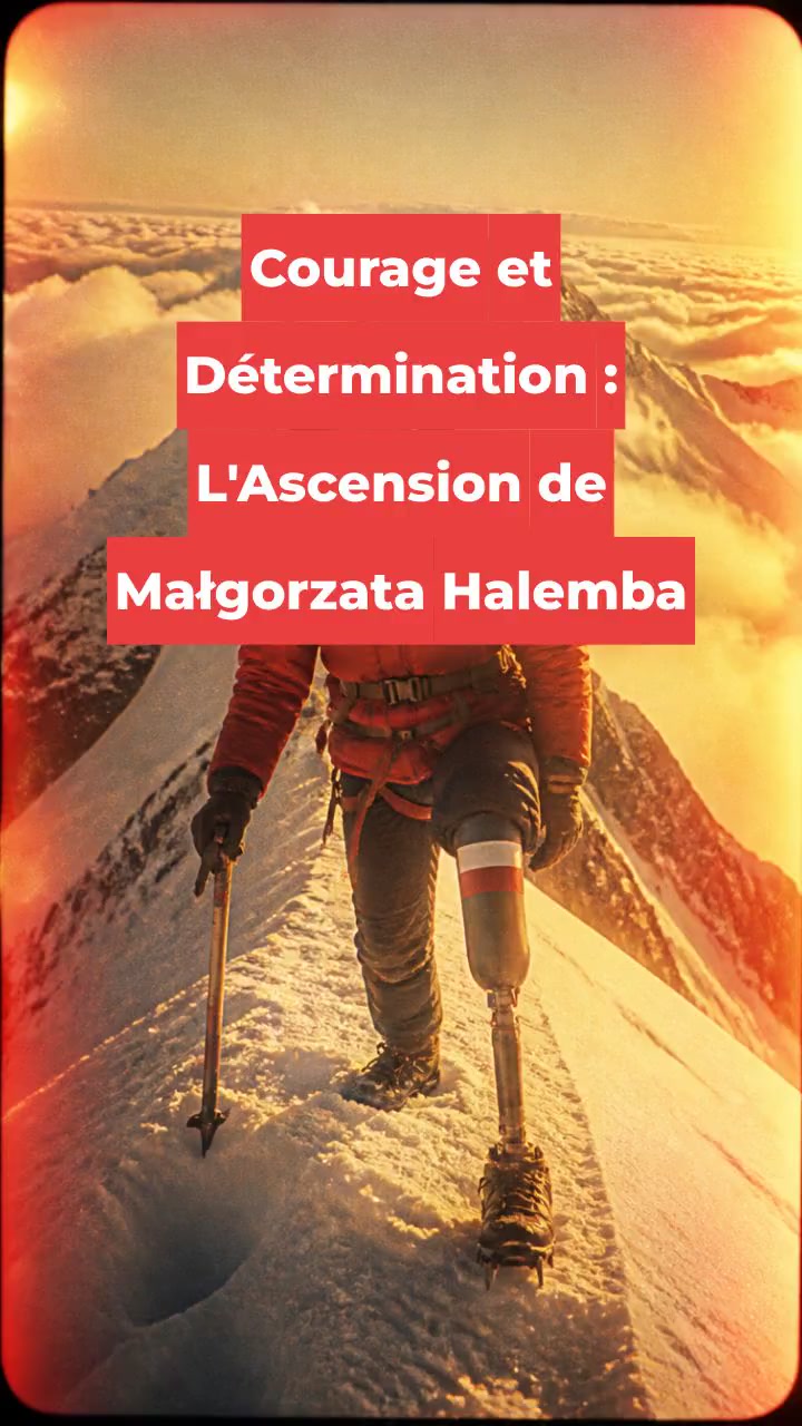 Courage et Détermination : L'Ascension de Małgorzata Halemba