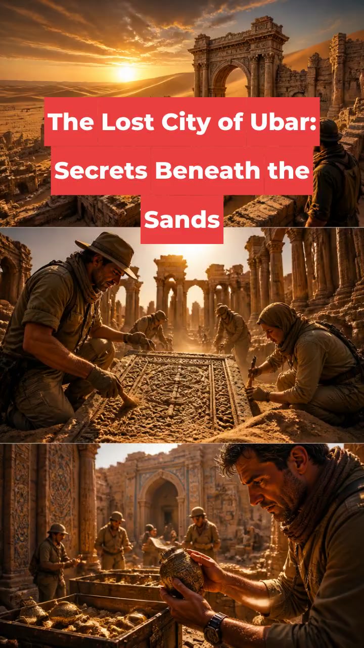 The Lost City of Ubar: Secrets Beneath the Sands