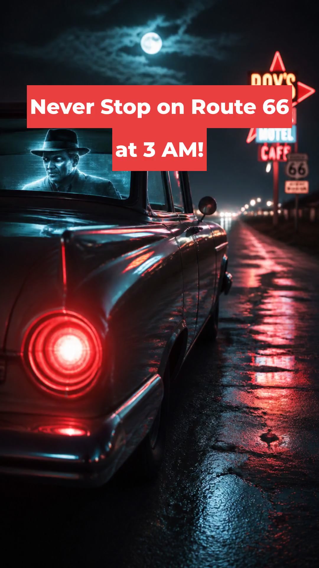 Never Stop on Route 66 at 3 AM!