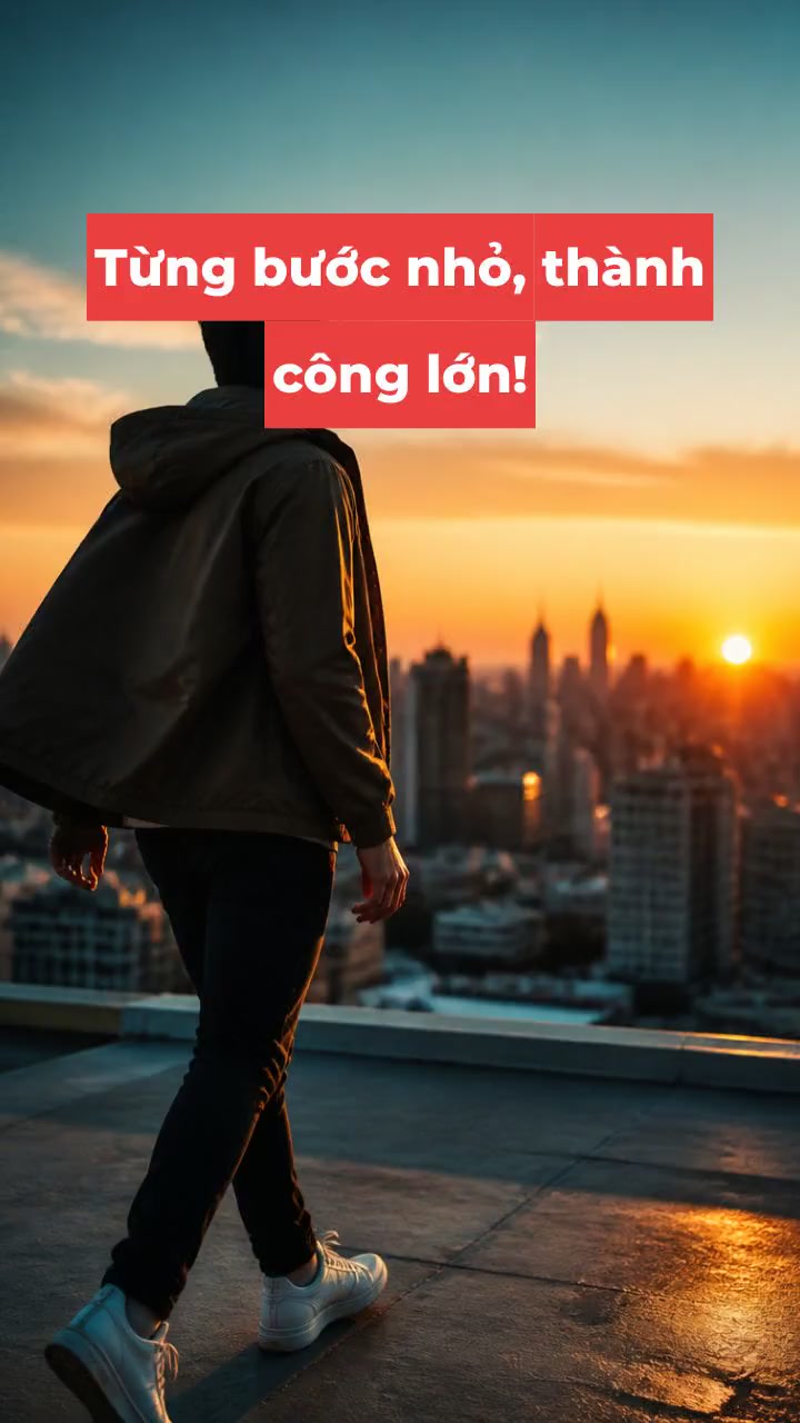 Từng bước nhỏ, thành công lớn!