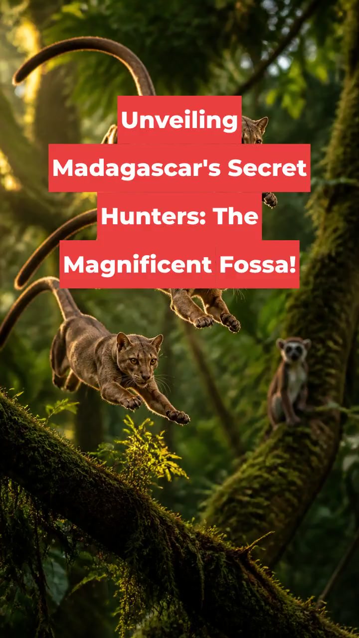 Unveiling Madagascar's Secret Hunters: The Magnificent Fossa!