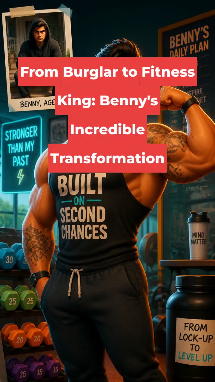From Burglar to Fitness King: Benny's Incredible Transformation