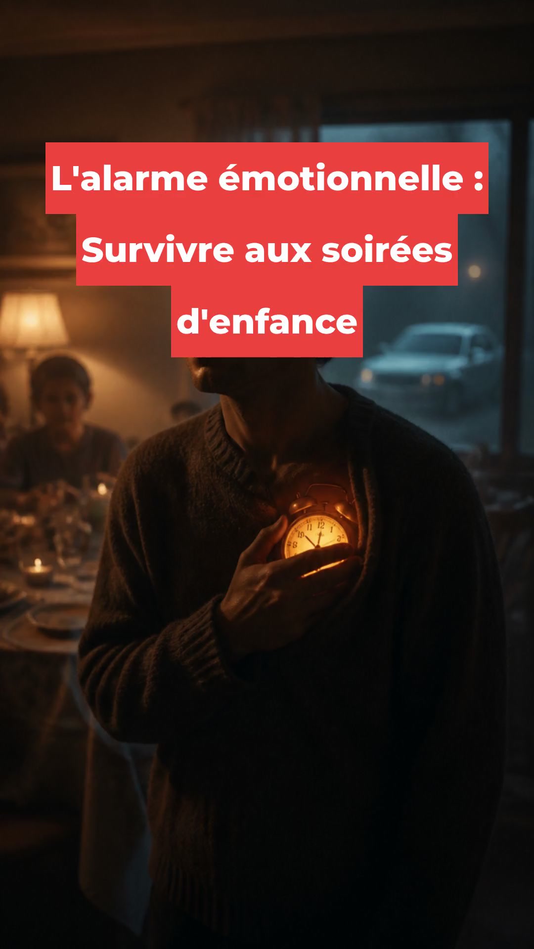 L'alarme émotionnelle : Survivre aux soirées d'enfance