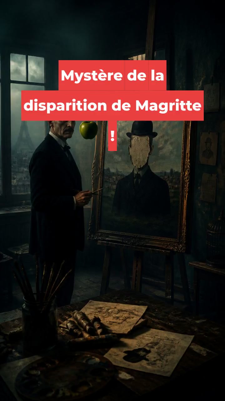 Mystère de la disparition de Magritte !