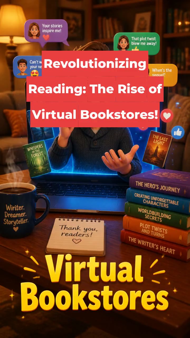 Revolutionizing Reading: The Rise of Virtual Bookstores!