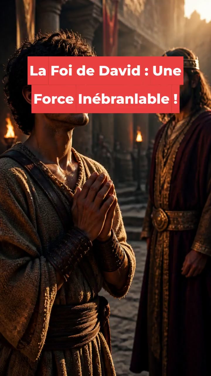La Foi de David : Une Force Inébranlable !