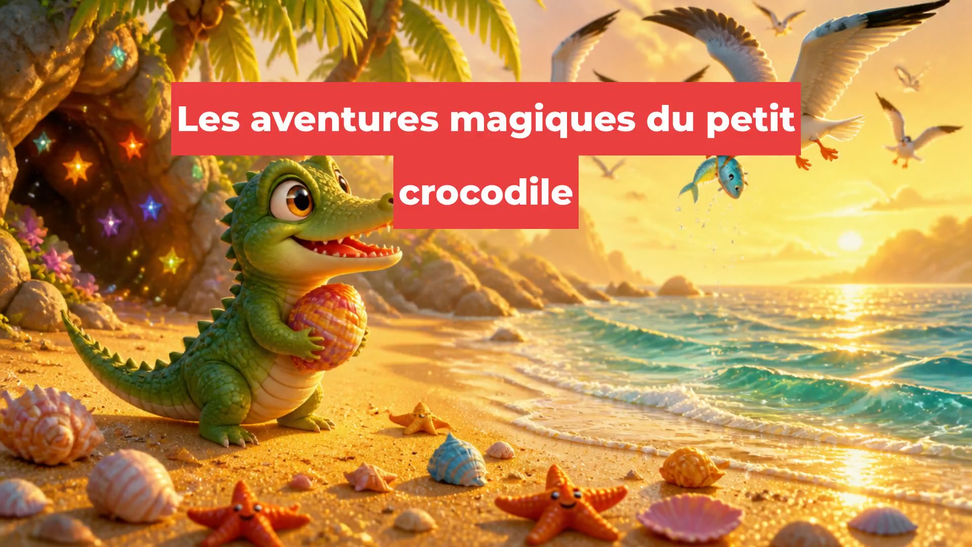 Les aventures magiques du petit crocodile