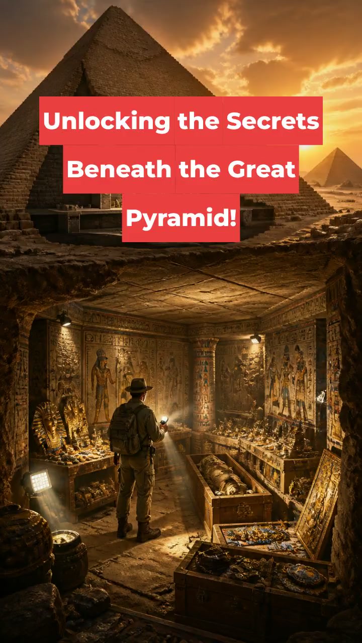 Unlocking the Secrets Beneath the Great Pyramid!