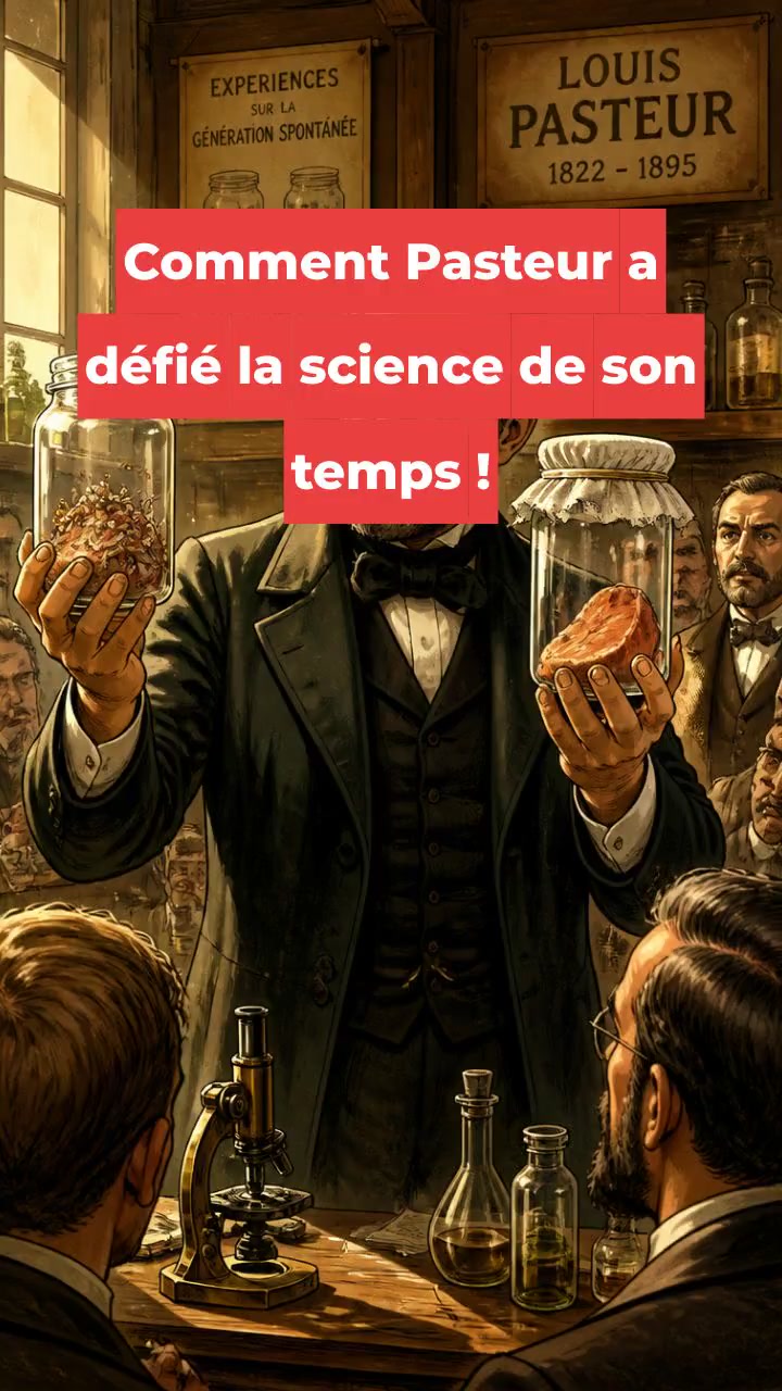 Comment Pasteur a défié la science de son temps !