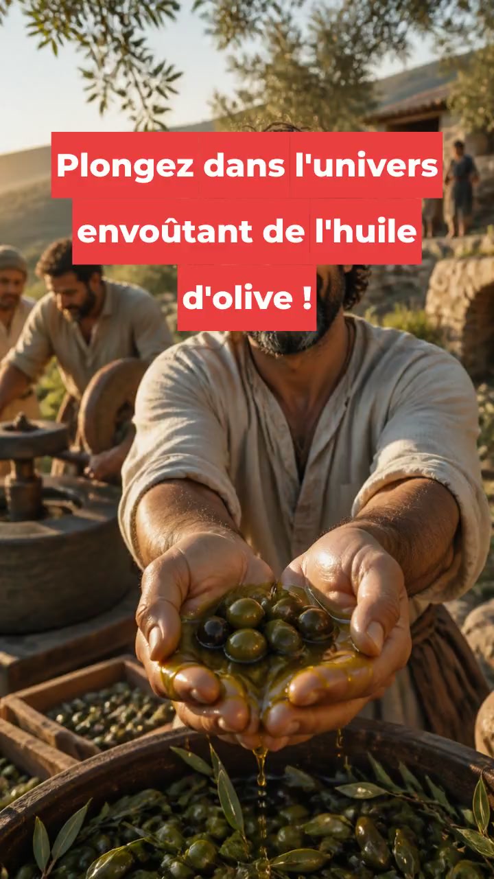 Plongez dans l'univers envoûtant de l'huile d'olive !