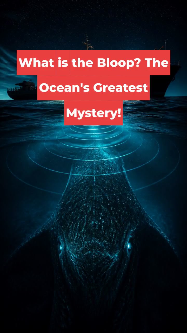 What is the Bloop? The Ocean's Greatest Mystery!