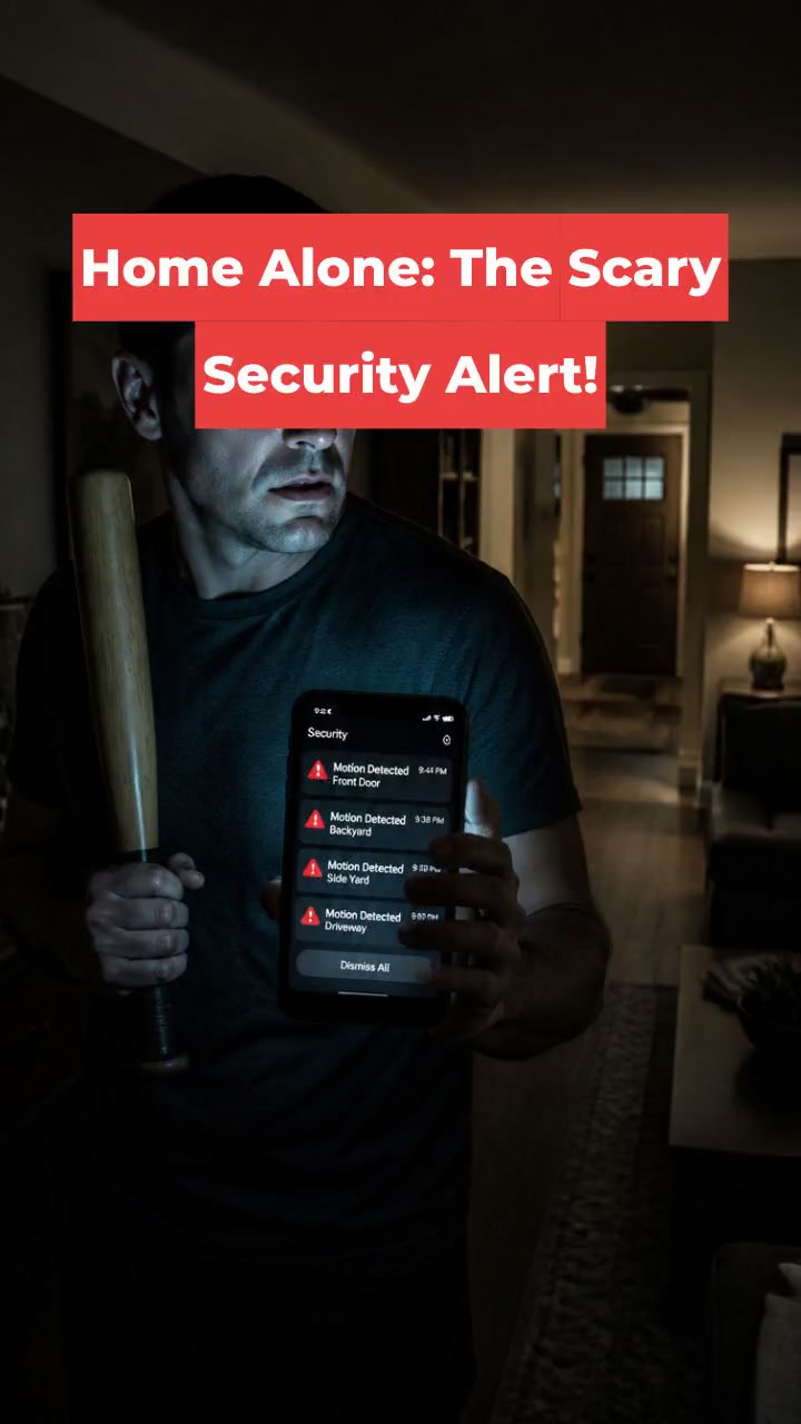 Home Alone: The Scary Security Alert!