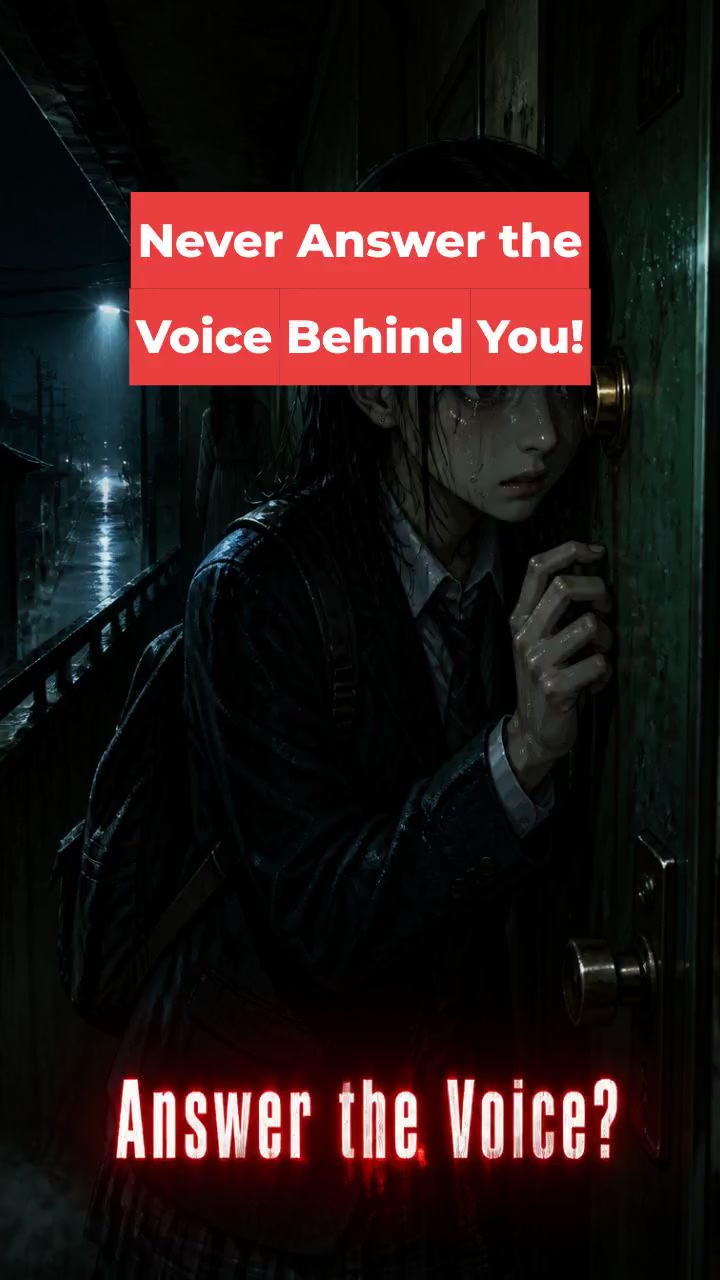 Never Answer the Voice Behind You!