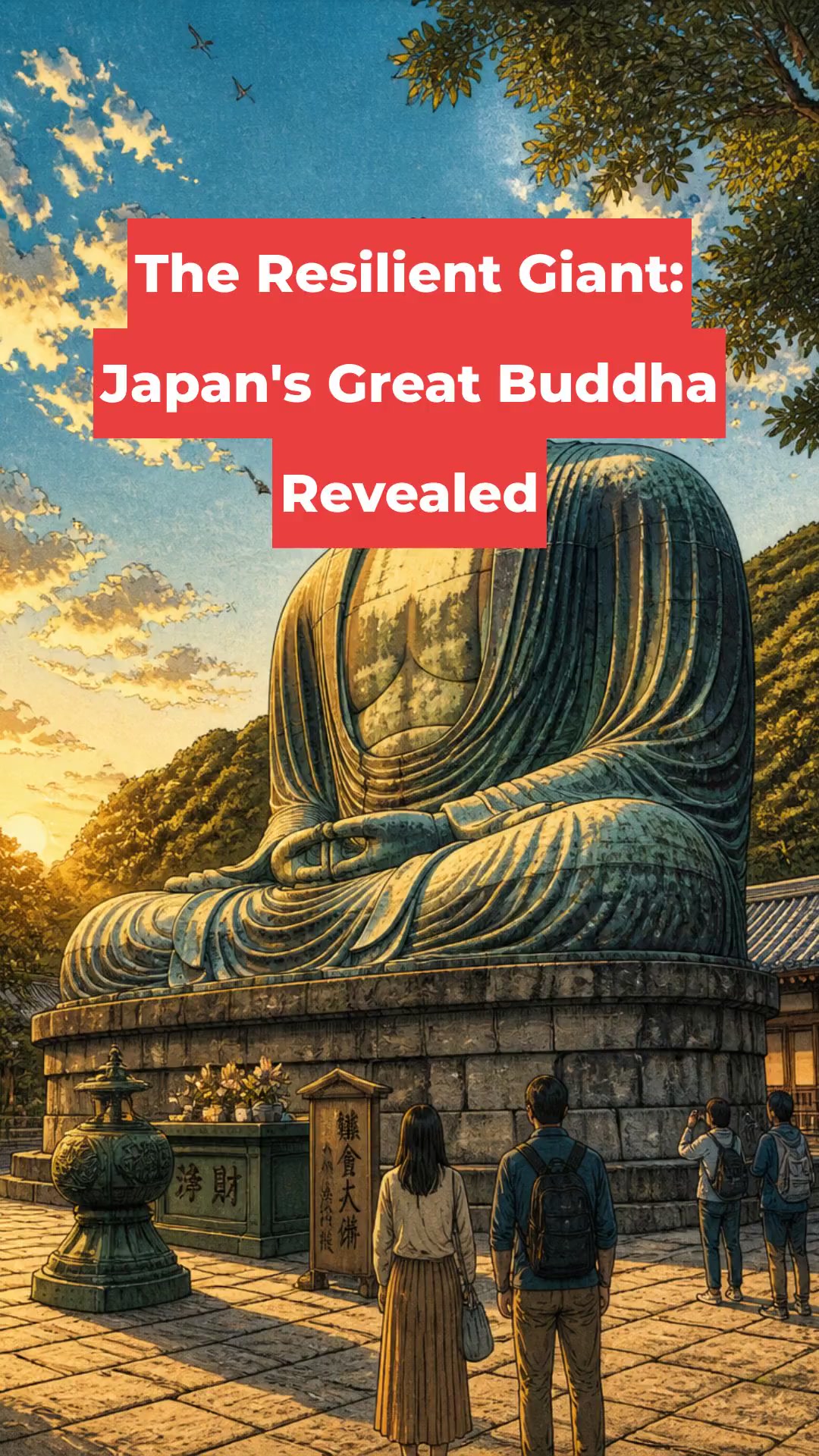 The Resilient Giant: Japan's Great Buddha Revealed