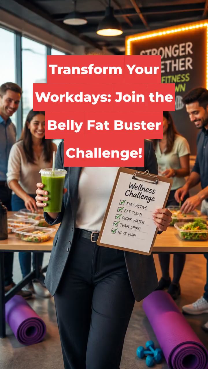 Transform Your Workdays: Join the Belly Fat Buster Challenge!
